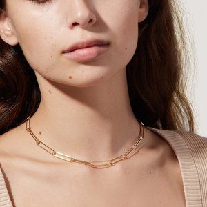 Ana Luisa Large Paperclip Chain Necklace